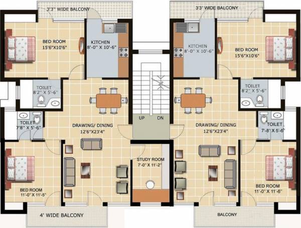 Images for Cluster Plan of Royal India Vishwansh Homes