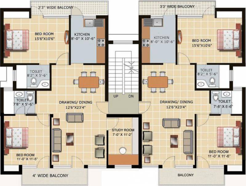Images for Cluster Plan of Royal India Vishwansh Homes