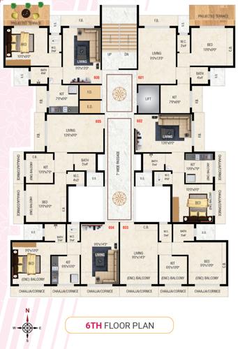 Images for Cluster Plan of Villa Orchid Villa