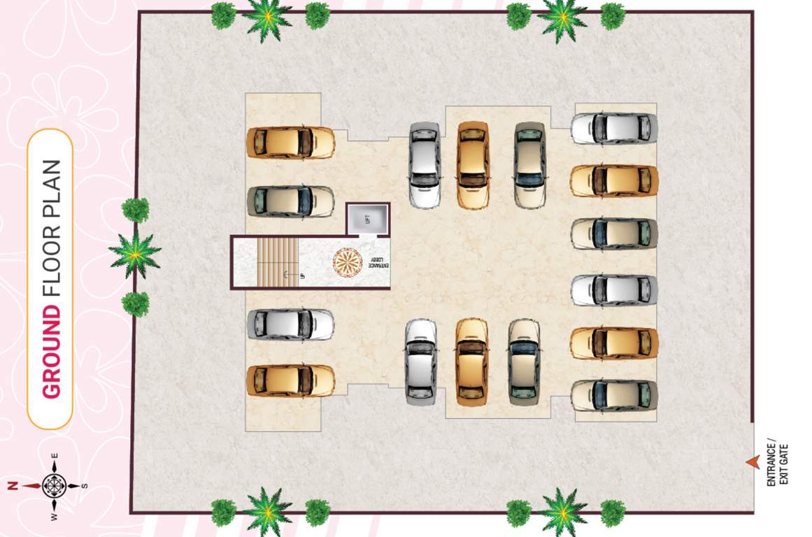 Images for Cluster Plan of Villa Orchid Villa