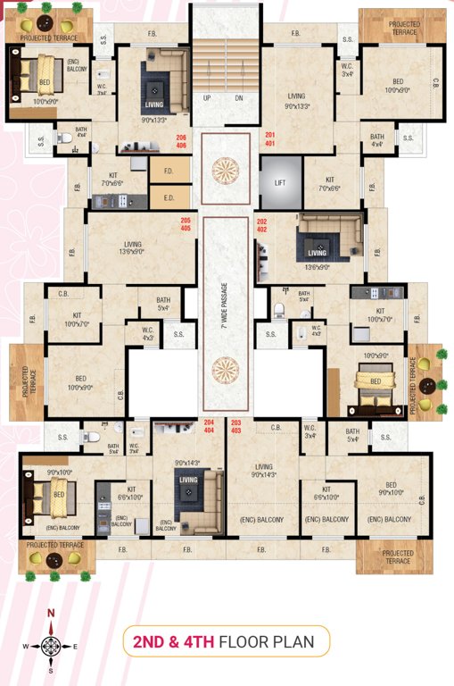 Images for Cluster Plan of Villa Orchid Villa