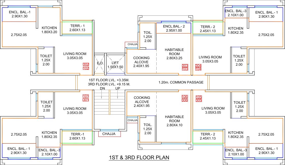 Images for Cluster Plan of Qualcon Palms