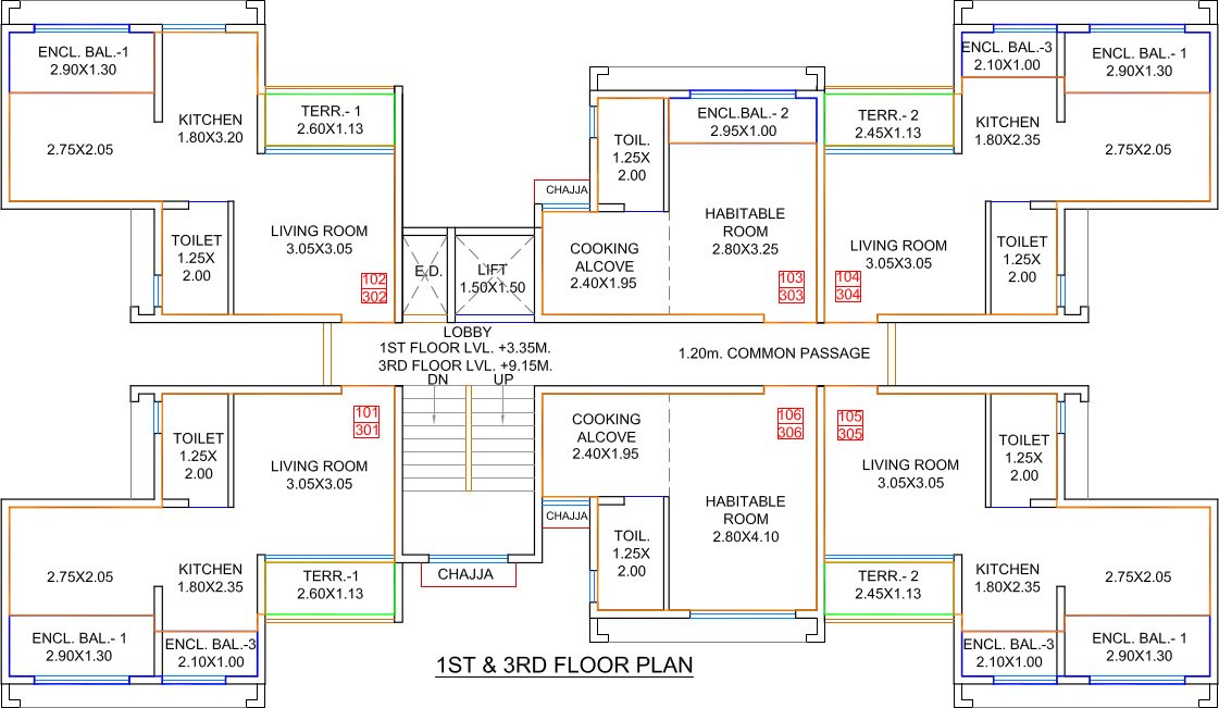 Images for Cluster Plan of Qualcon Palms