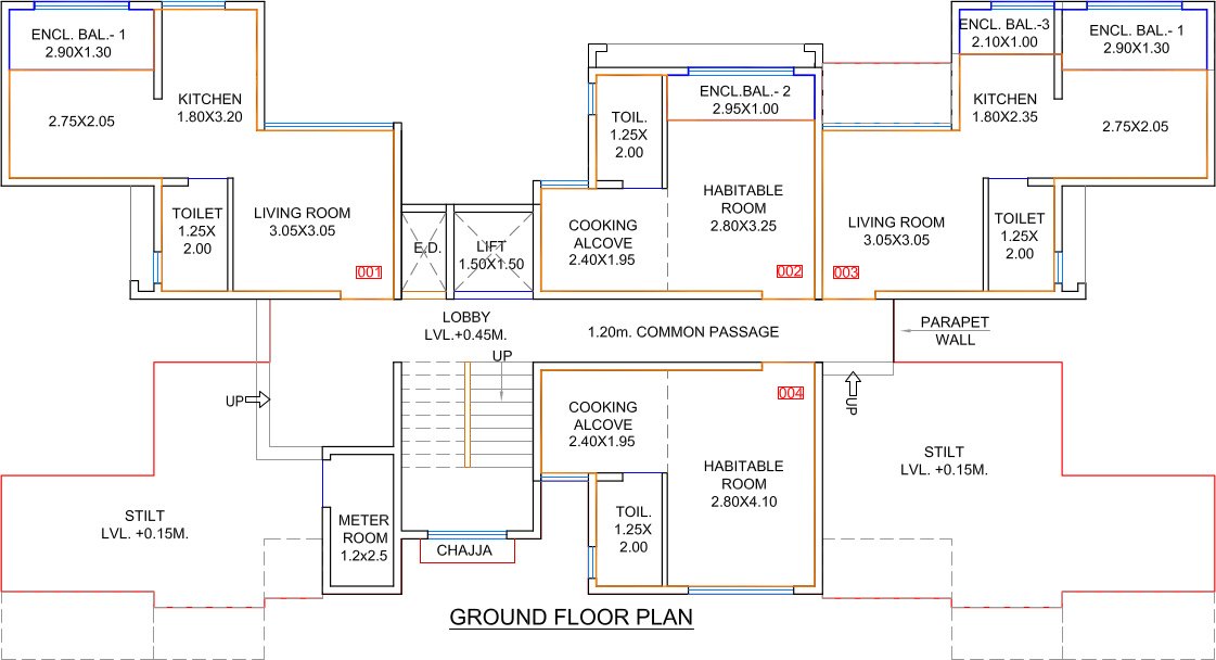 Images for Cluster Plan of Qualcon Palms