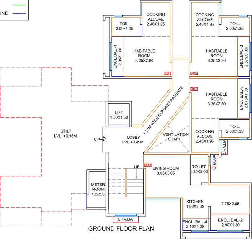 Images for Cluster Plan of Qualcon Palms