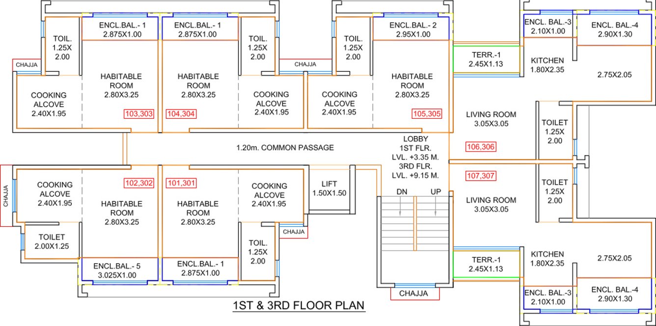 Images for Cluster Plan of Qualcon Palms