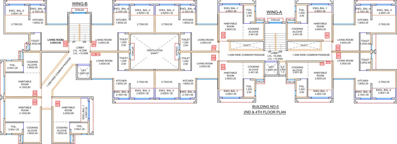 Images for Cluster Plan of Qualcon Palms