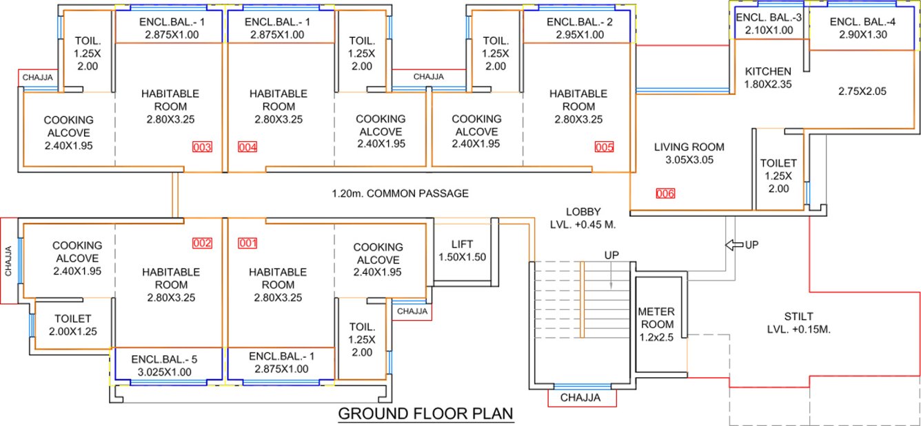 Images for Cluster Plan of Qualcon Palms