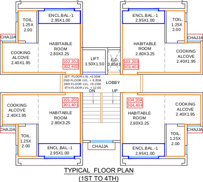 Images for Cluster Plan of Qualcon Palms