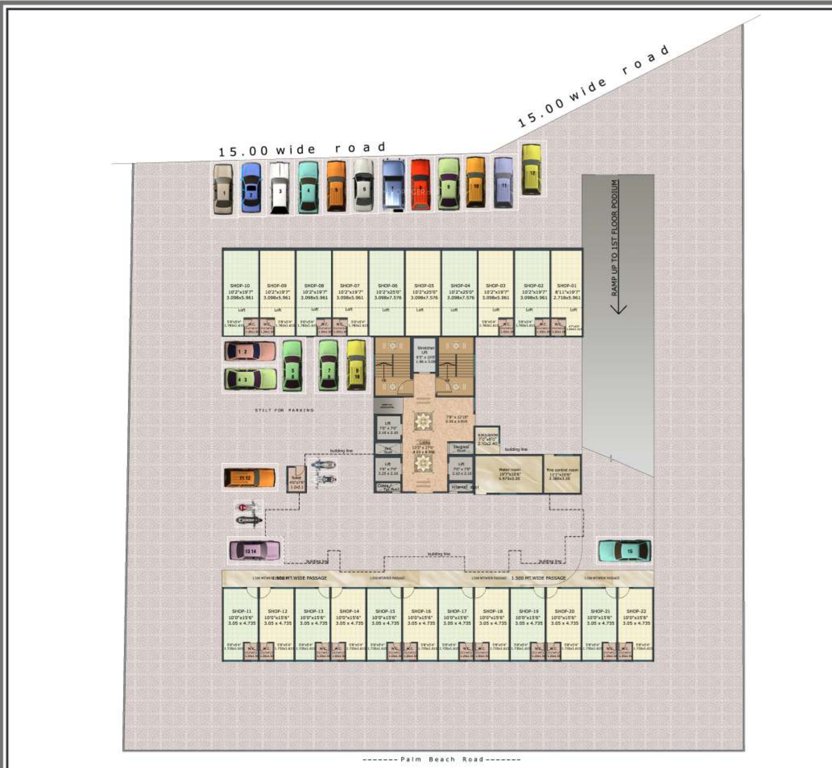  avisaa Avisaa Cluster Plan for ground Floor