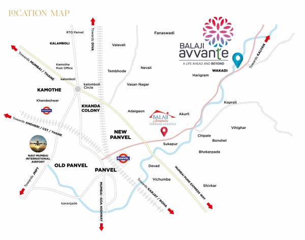  avante Location Plan