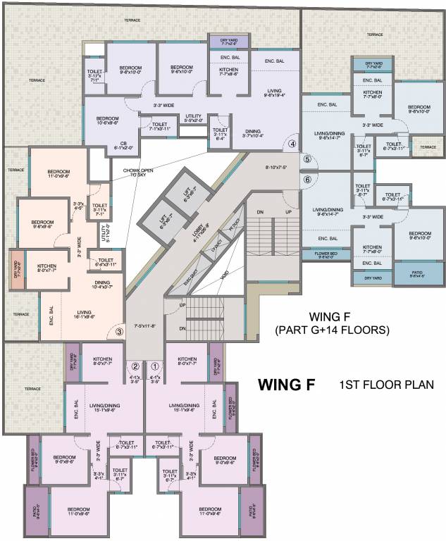 Images for Cluster Plan of Poonam Park View Phase II