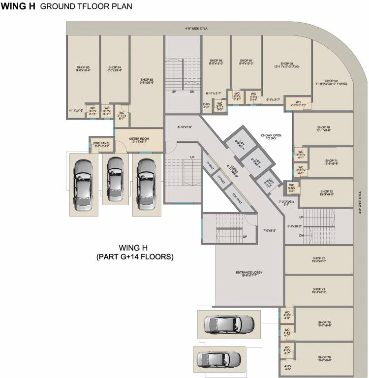 Images for Cluster Plan of Poonam Park View Phase II