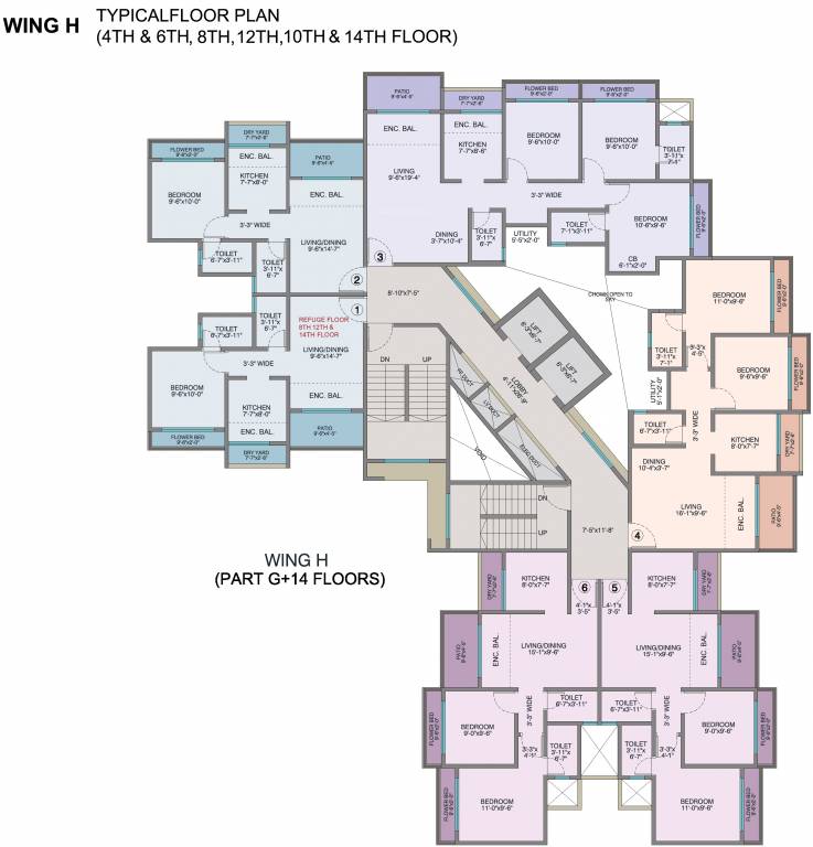 Images for Cluster Plan of Poonam Park View Phase II