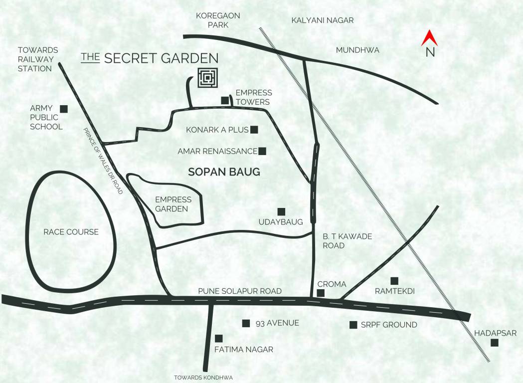 Images for Location Plan of Raviraj The Secret Garden