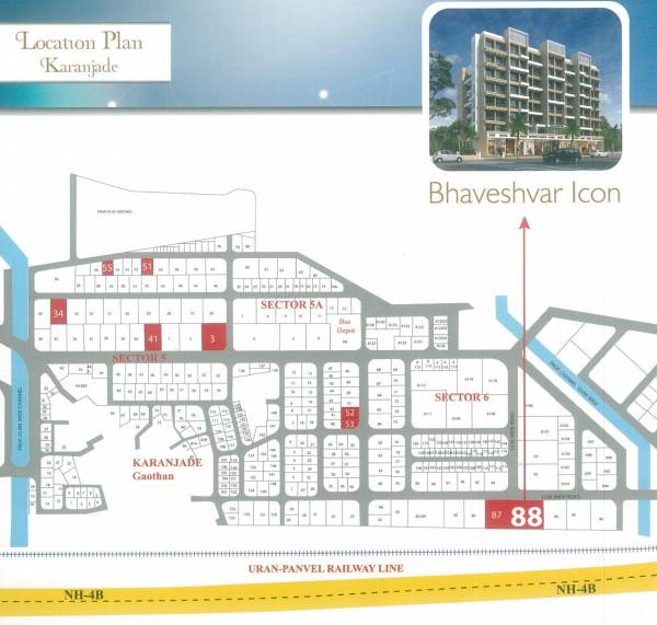 Images for Location Plan of Yashrang Bhaveshwar Icon