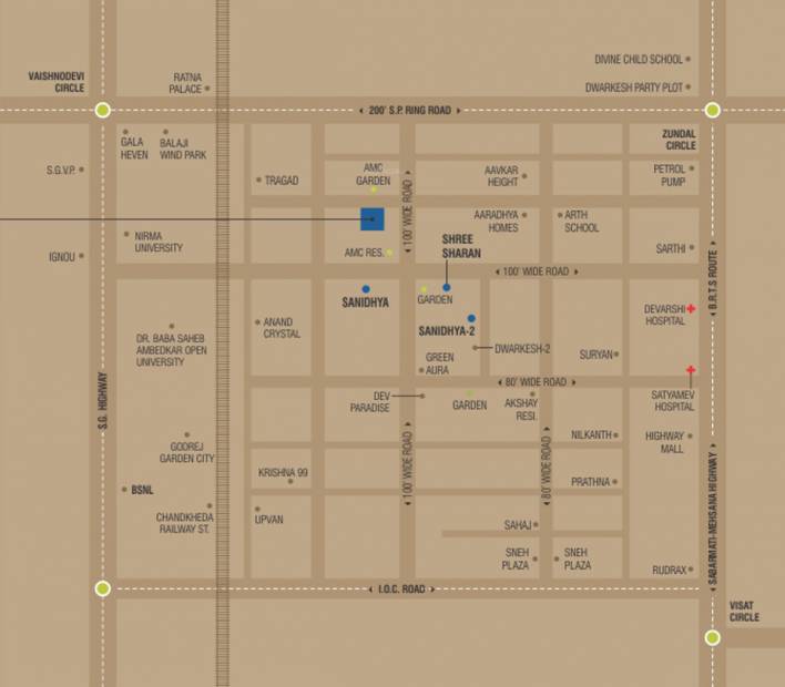 Images for Location Plan of Shree Sharan Sanidhya Royal