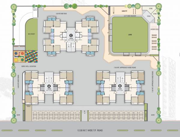 Images for Layout Plan of Basil Skyline