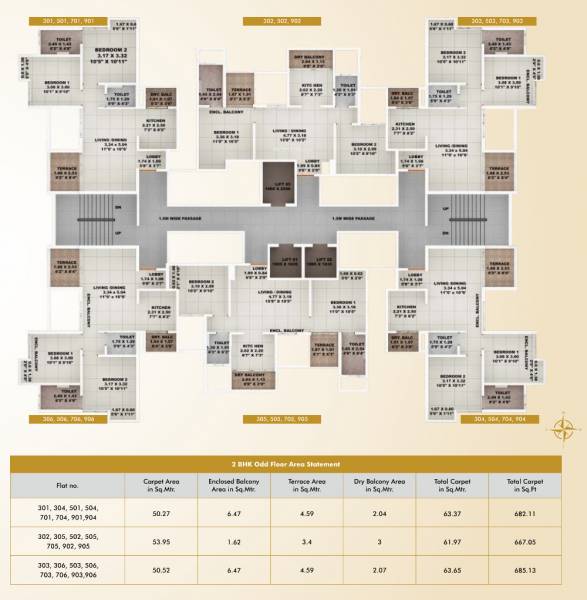  atlante Building B Cluster Plan