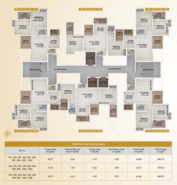  atlante Building B Cluster Plan