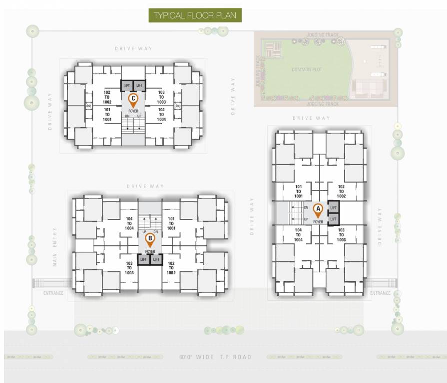  heights Cluster Plan