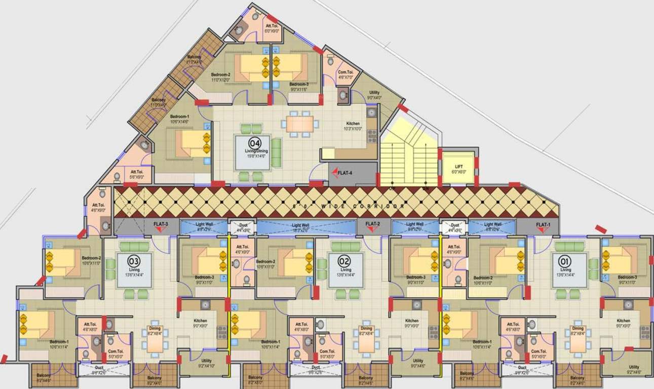 Images for Cluster Plan of JR Suvarna