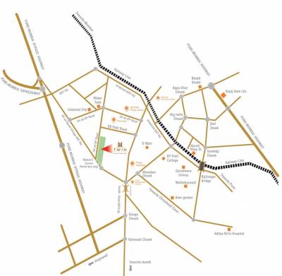Images for Location Plan of Legacy Towers Twin Towers PH 1