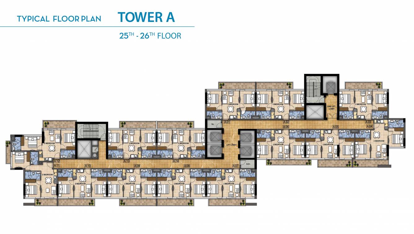 Images for Cluster Plan of Damac Golf Vita