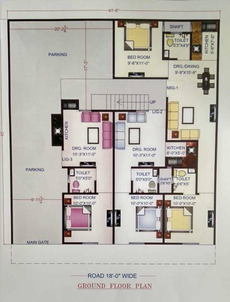 Images for Cluster Plan of KM Appartments Images for Cluster Plan of KM Appartments