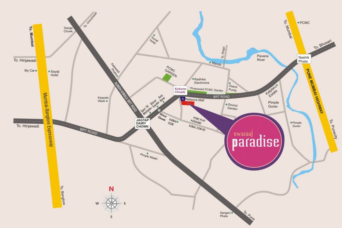 Images for Location Plan of Swaraaj Paradise Phase I