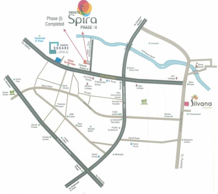 Images for Location Plan of Swastik Spira Phase II