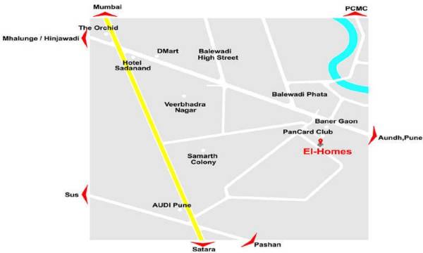  el-homes Location Plan