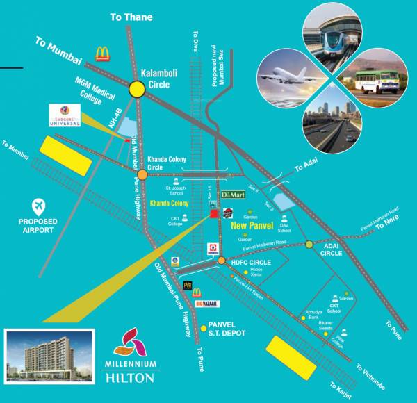  hilton Location Plan