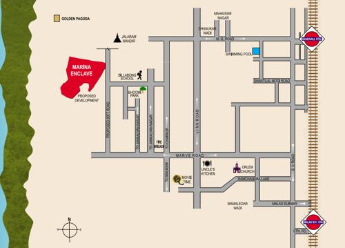 Location Plan marina-enclave-m-n-phase-ll Location Plan