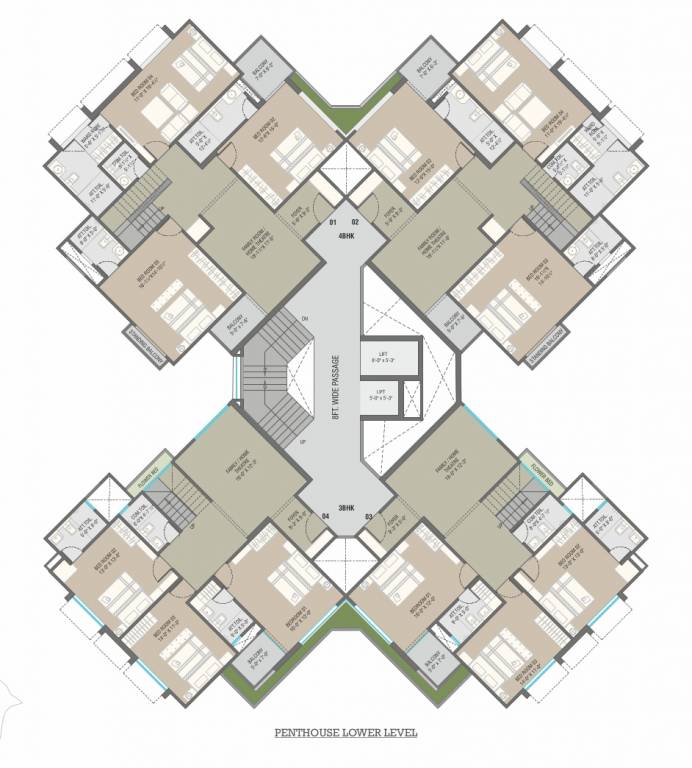  serene Chamunda Serene Cluster Plan