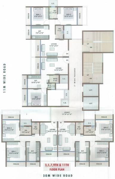 Images for Cluster Plan of Tulip Empire