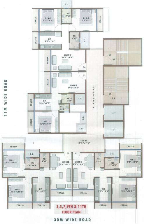 Images for Cluster Plan of Tulip Empire