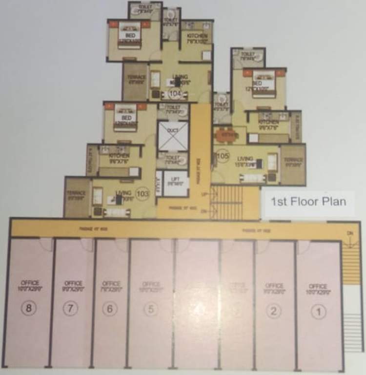Images for Cluster Plan of Shri Kalki Tulsi Tower