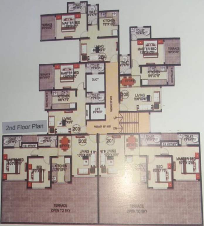 Images for Cluster Plan of Shri Kalki Tulsi Tower