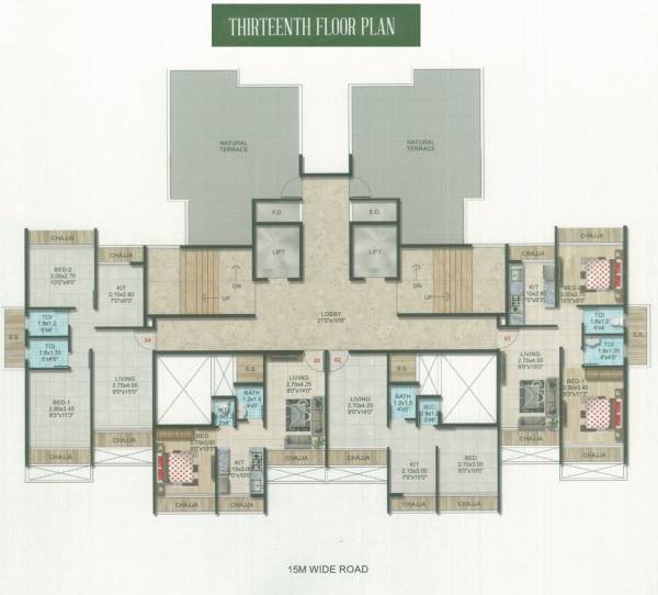 Images for Cluster Plan of S M Olive Paradise