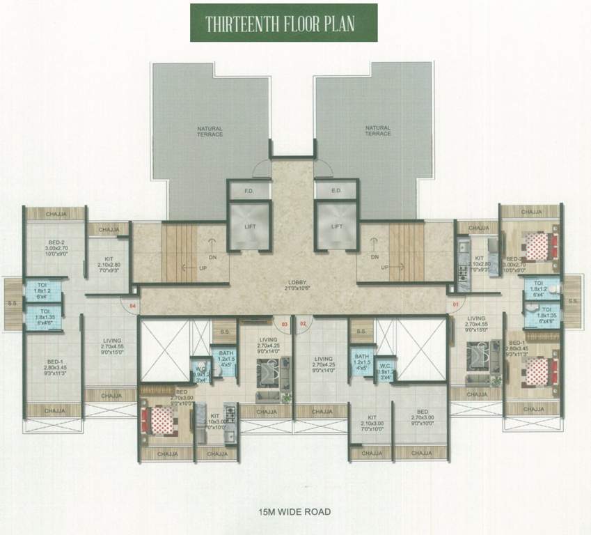 Images for Cluster Plan of S M Olive Paradise