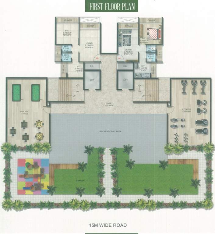 Images for Cluster Plan of S M Olive Paradise
