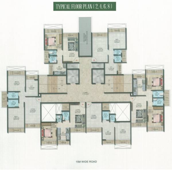 Images for Cluster Plan of S M Olive Paradise