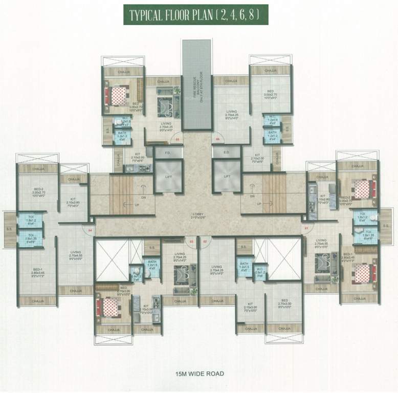 Images for Cluster Plan of S M Olive Paradise