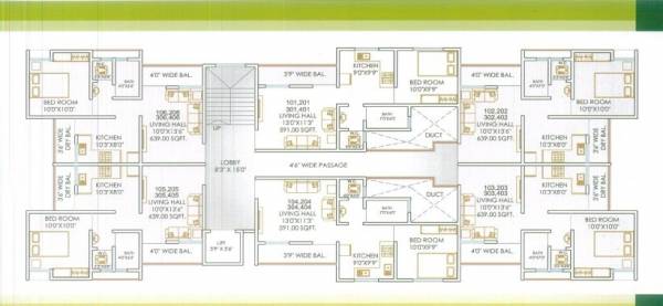 Images for Cluster Plan of Om Green Park