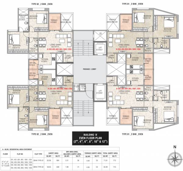 Images for Cluster Plan of Prakash Royal Elegance
