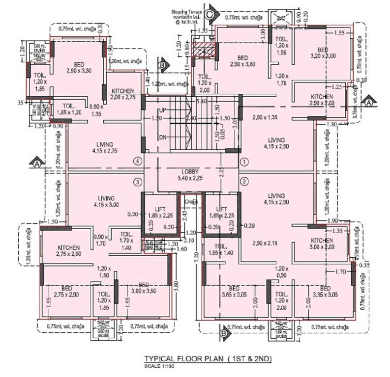  kohinoor kandivali chsl Kohinoor Kandivali CHSL Cluster Plan