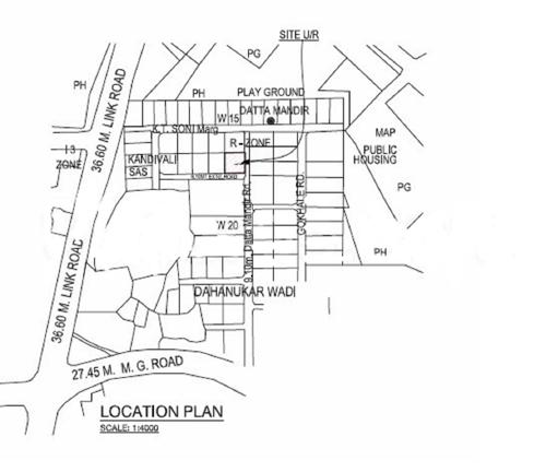  kohinoor-kandivali-chsl Location Plan