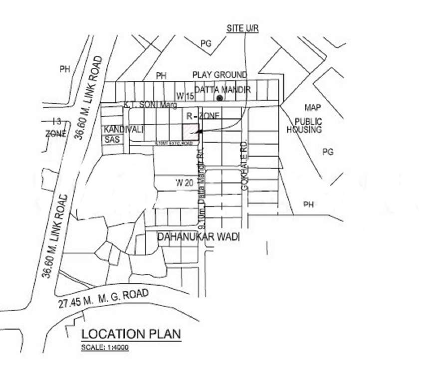  kohinoor kandivali chsl Location Plan
