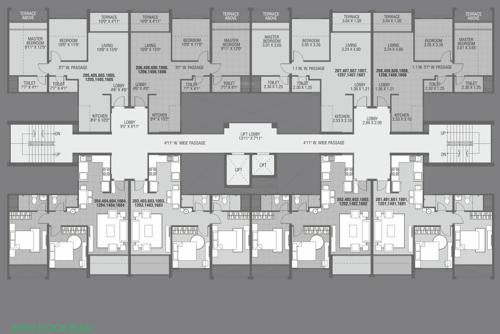  global-lifestyle Global Lifestyle - A Cluster Plan for Even Floor